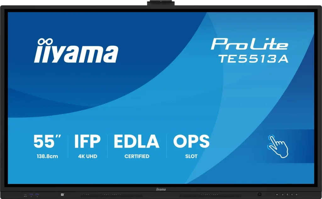 Ekran interaktiv iiyama ProLite TE9813A-B1AG 98 inç, 4K UHD, 40xTouch, IPS - 2