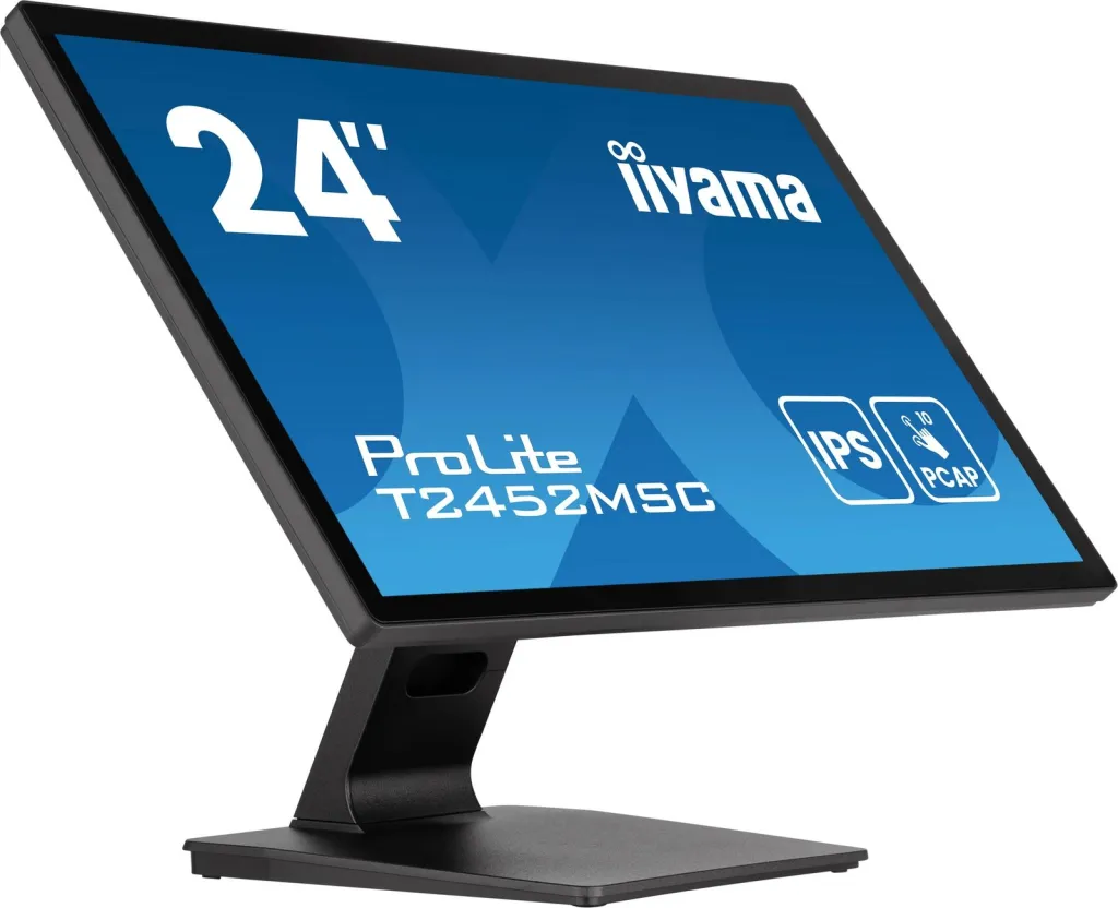 Monitor me prekje Iiyama ProLite T2452MSC B1AG, 23.8", Full HD, i zi - 1