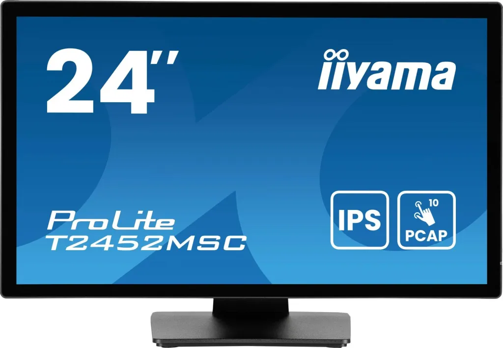 Monitor me prekje Iiyama ProLite T2452MSC B1AG, 23.8", Full HD, i zi - 2