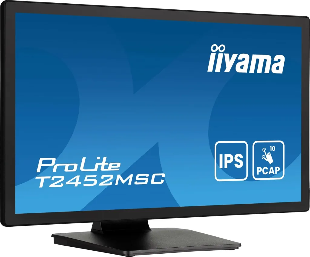 Monitor me prekje Iiyama ProLite T2452MSC B1AG, 23.8", Full HD, i zi - 12
