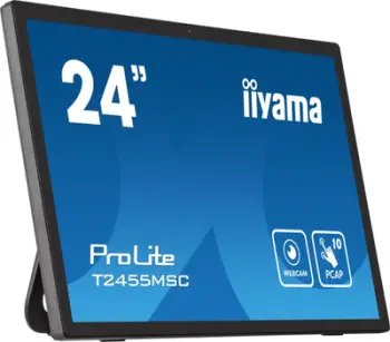 Monitor iiyama ProLite T2455MSC, 23.8", IPS, me prekje, i zi