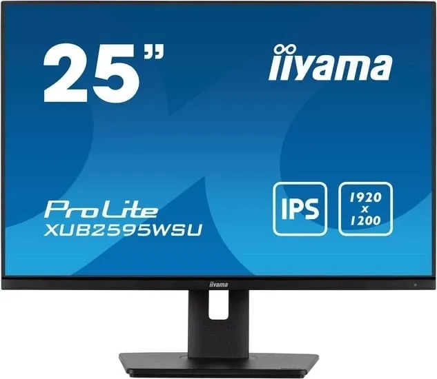 Monitor iiyama ProLite XUB2595WSU-B5, 25 inç, IPS, LED, 1920x1200, zi - 1