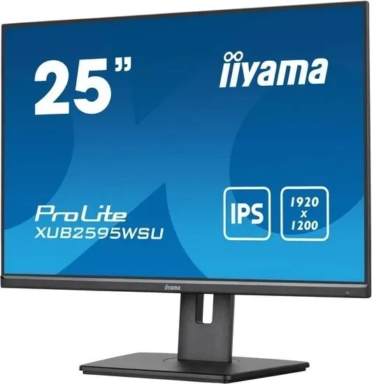 Monitor iiyama ProLite XUB2595WSU-B5, 25 inç, IPS, LED, 1920x1200, zi - 4