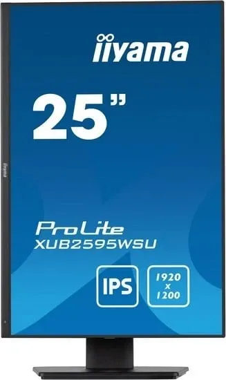 Monitor iiyama ProLite XUB2595WSU-B5, 25 inç, IPS, LED, 1920x1200, zi - 5