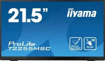 Monitor iiyama ProLite T2255MSC-B1, 21.5", Full HD, LCD, i zi