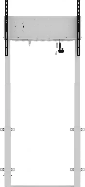 Stendë dyshemeje për monitor iiyama MD-WLIFT2031-W1, 55"-98", rregullim lartësie, e bardhë