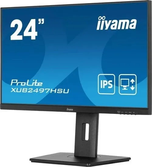 Monitor iiyama Prolite XUB2497HSU-B1, 23.8'', IPS, Full HD, 1ms, 100Hz, e zezë - 4