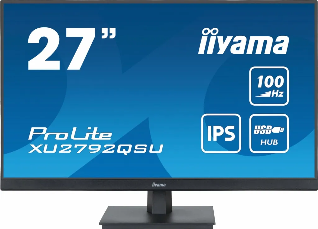 Monitor iiyama ProLite XU2792QSU B6, 27", QHD, i zi - 1