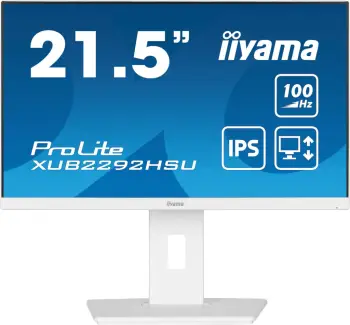 Monitor iiyama ProLite XUB2292HSU-W6, 21.5", Full HD, LED, Bardhë