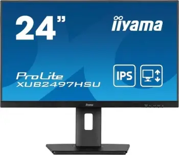 Monitor Iiyama XUB2497HSU B2, 23.8", Full HD, i zi