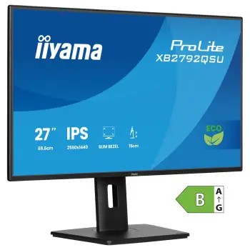 Monitor Iiyama ProLite 27", IPS, QHD, bezel i hollë
