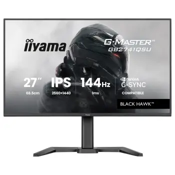 Monitor gaming Iiyama G-MASTER G2741QSU-B1, 27", QHD 144Hz, i zi
