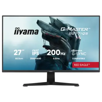 Monitor gaming Iiyama G-Master GB2771QSU-B1, 27", 2K WQHD, 200Hz, i zi