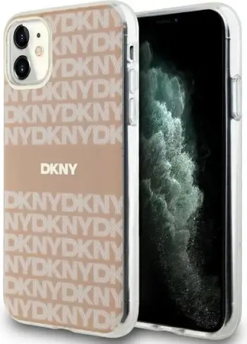 Mbulesë telefoni DKNY DKHMN61HRHSEP, iPhone 11 Xr 6.1", MagSafe, rozë