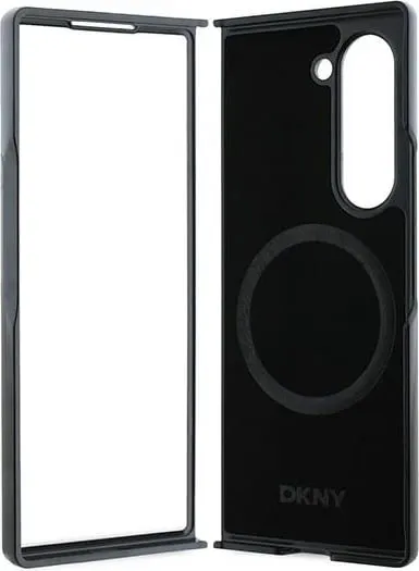 Mbështjellës DKNY Repeat Pattern Bottom Stripe për Samsung Galaxy Z Fold 6, Kafe - 2