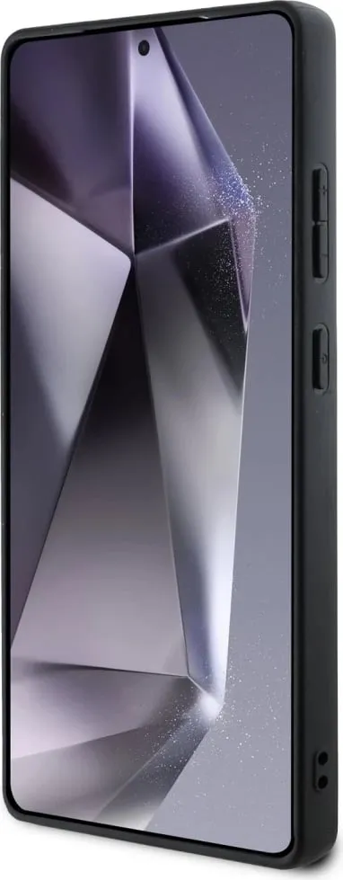 Mbështjellës DKNY Leather Checkered Pattern MagSafe për Samsung Galaxy S25 Ultra, Gri - 5