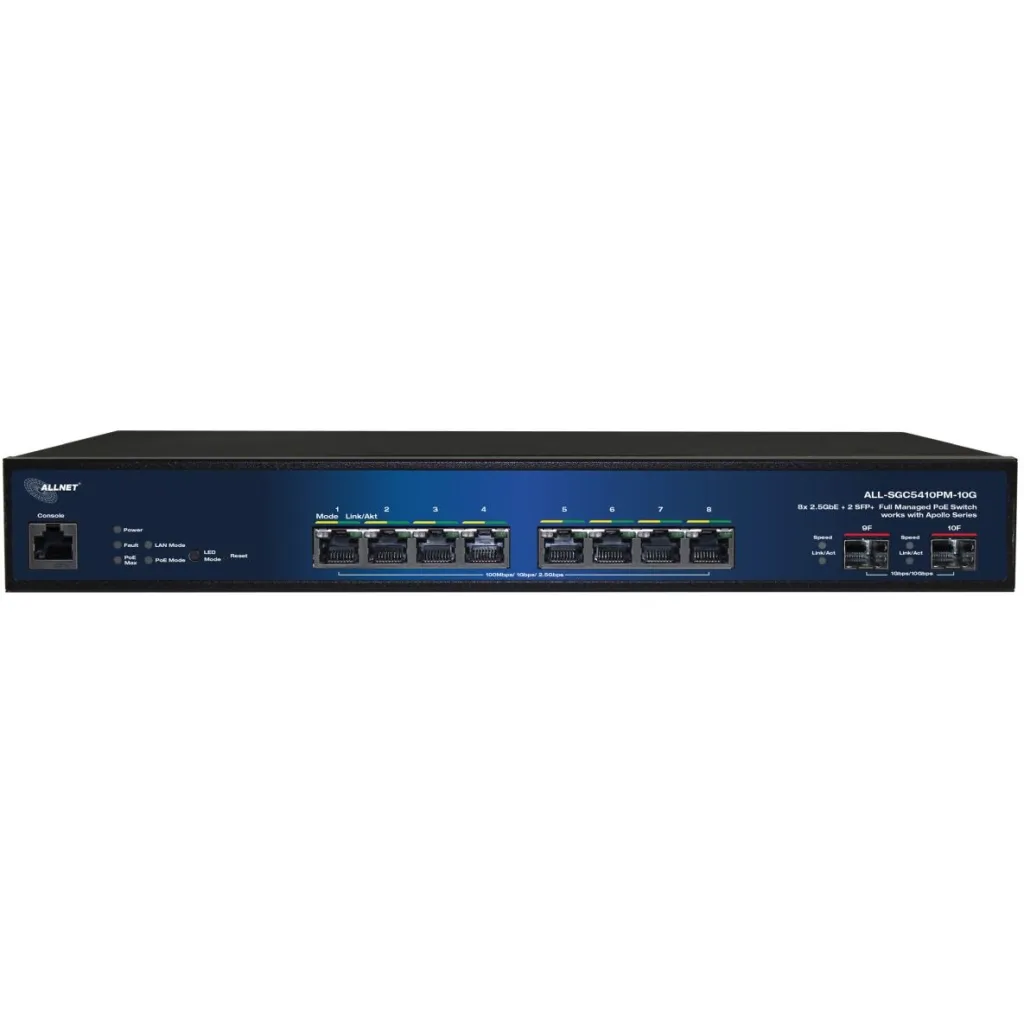 Switch ALLNET Apollo ALL-SGC5410PM-10G POE M - 1