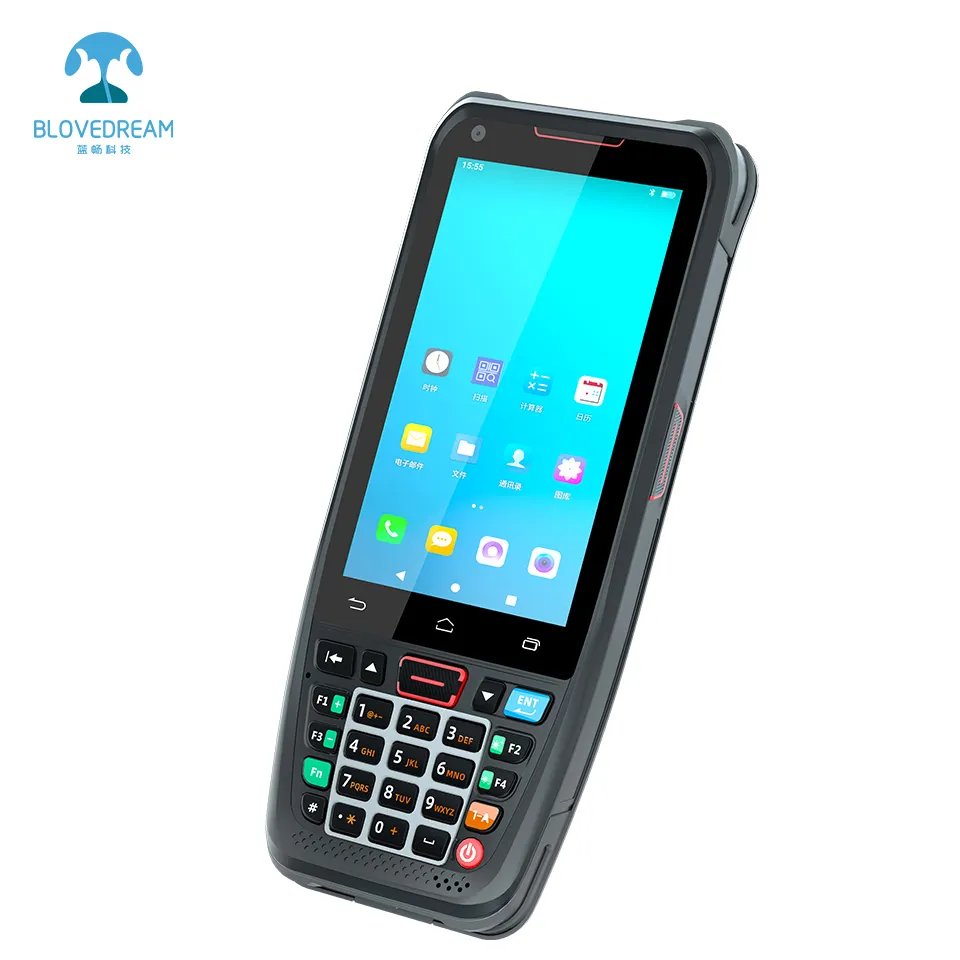 Skaner ALLNET N60B Android Mobile POS Terminal Octa-Core 4GB RAM / 64GB ROM + NFC + 2D QR Code Scanner - 1