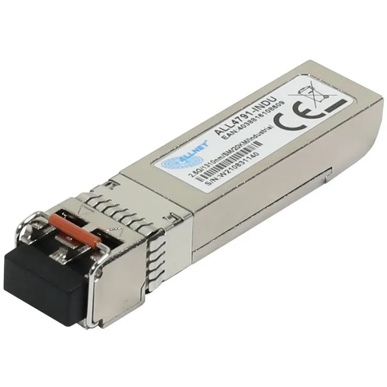 Modul Switch ALLNET ALL4791-INDU, SFP, 2.5Gbit, Singlemode/LC, Industrial - 1