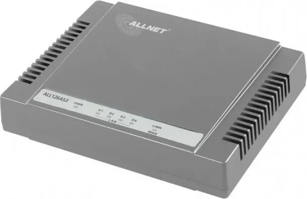 Router VDSL2 ALLNET ALL126AS3, 100 Mbps, 4 porta LAN, 2 porta modem, CE - 1