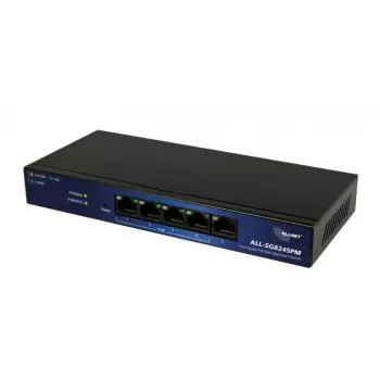 Switch ALLNET ALL-SG8245PM, Managed, L2, Gigabit Ethernet, PoE