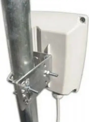 Antena ALLNET ANT-24-1T1R-PATCH-185, 9 dBi, 2.4 - 2.5 GHz, e bardhë