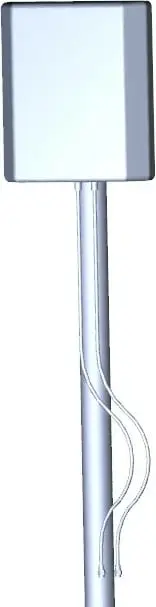 Antena MIMO ALLNET ALL19103, 5 dBi, SMA, Polarizim i dyfishtë, Gri