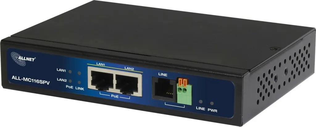 Modem ALLNET ALL-MC116SPV-VDSL2, 10/100, i zi - 1