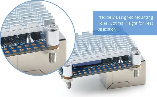 Heatsink ALLNET FriendlyELEC NanoPi Neo/Neo2, Set 50 copë - 2