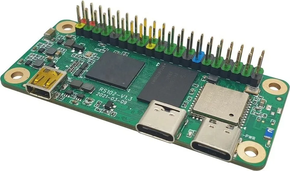 Kompiuter ALLNET Radxa Zero 4GB/32GB, Pinleiste pa salduar, antenë e jashtme - 1