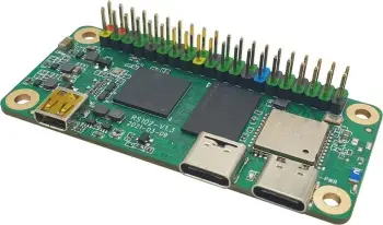 Kompiuter ALLNET Radxa Zero 4GB/128GB, Pinleiste pa salduar, antenë e jashtme