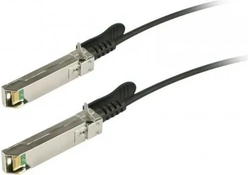 Kabllo ALLNET SFP+/SFP+, 10Gbit, 0.5m, e zezë, argjendtë - 2