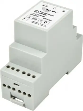 Adapter Powerline ALLNET ALL16881PC, 250 V, 60 Hz, Bardhë