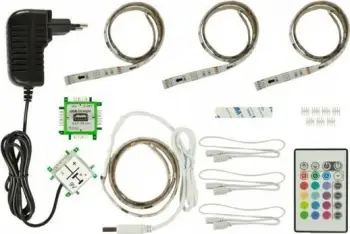 Set dritash RGB ALLNET Brick’R’knowledge, me ngjyra të ndryshme