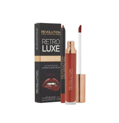Set për buzë Revolution Retro Luxe, 2 copë - 1