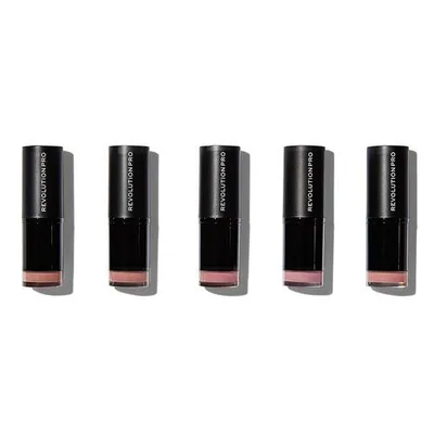 Set me buzëkuqë Revolution PRO Matte Nude, 5 x 3.2 g - 3