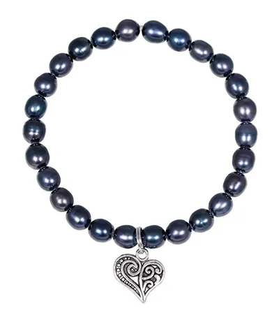 Byzylyk Jwl Luxury Pearls Heart JL0525 - 3