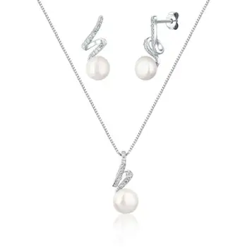 Set stolish - qafore + vathë JwL Luxury Pearls JL0746