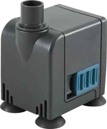 Pompë akuariumi MINI Aquarium Pump 80, për 60L deri 80L, rrjedhje e rregullueshme, e zezë