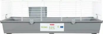 Kafaz për lepuj dhe kavie Zolux Primo, 120 cm, i bardhë gri
