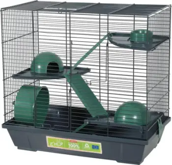Kafaz për hamster Zolux EHOP, 50 cm, me 3 nivele, jeshil