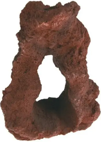 Dekor akuariumi Zolux Rock Vulcano S, për akuarium të vogël, gri