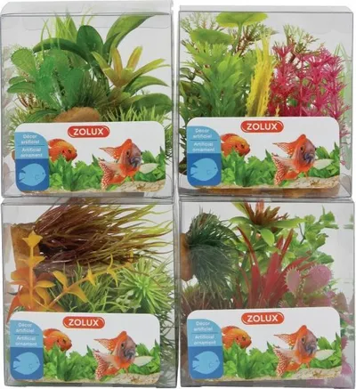 Set bimë dekorative për akuarium Zolux, 6 copë - 3