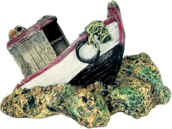 Dekorim për akuarium Xolux, 17 x 12.5 x 12 cm, i kuq/gjelbër