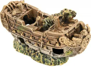 Dekor për akuarium Zolux Galeon, 11.5 x 4 x 6.5 cm