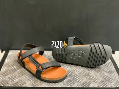 Sandale për femra Scholl, të zeza - 2