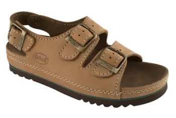 Flip-flops Mobilex Scholl Air Bag, unisex, për të rritur, ngjyrë bezhë, Nr. 40