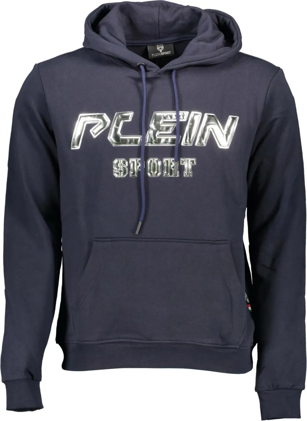 Duks për meshkuj Plein Sport pa zip, blu - 1