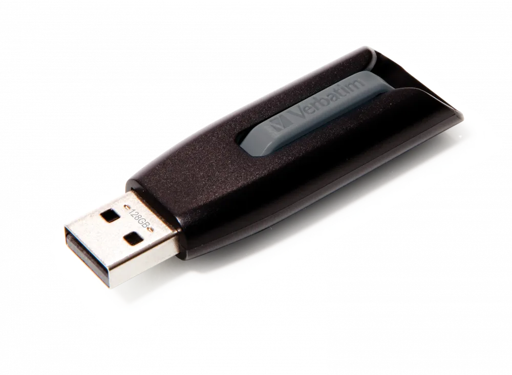 USB Verbatim 3.0, 128GB, e zezë - 1