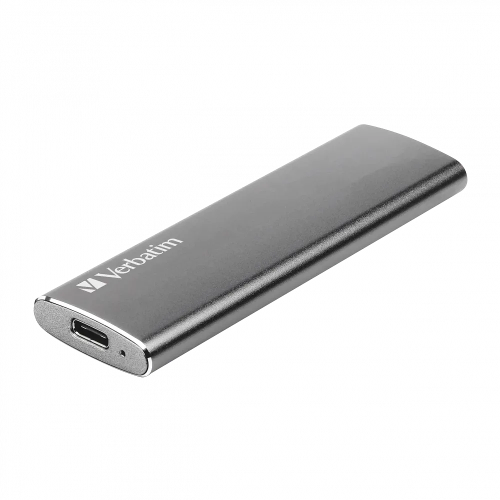 Disk i jashtëm Verbatim SSD, 1TB, USB 3.2 Gen 2, i hirtë - 1